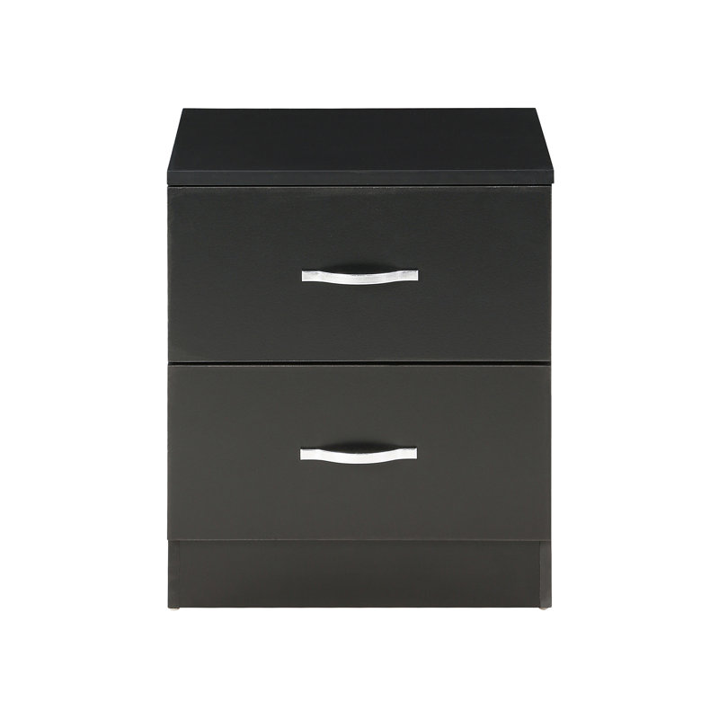 Hashtag Home Maybery 2 Drawer Bedside Table, Bedroom Storage & Reviews Wayfair.co.uk